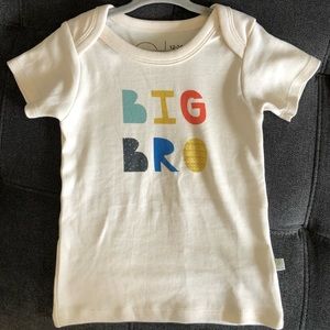 Big Bro shirt, size 12-24 mo. NWOT.